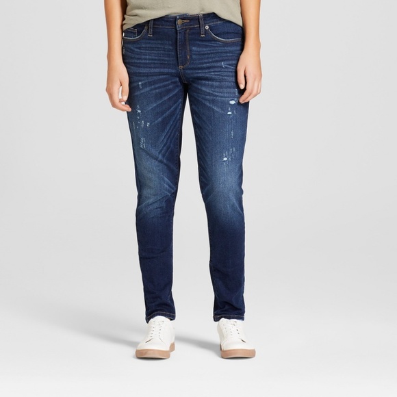 Universal Thread Women's Mid Rise Skinny Jeans - Picture 1 of 5